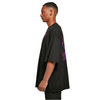 Extra oversized Huge Demon Tee - Black/purple