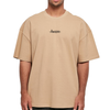 Flexing Demon Oversized Tee - Beige