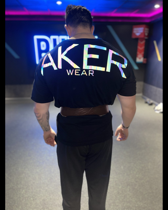 Limited edition AKER WEAR reflective over-sized T-Shirt