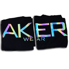  Limited edition AKER WEAR reflective over-sized T-Shirt